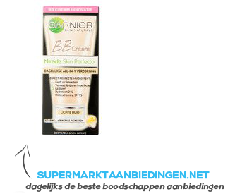 Garnier Miracle skin perfector light aanbieding