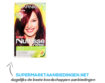 Garnier Nutrisse crème diep roodbruin 46 aanbieding