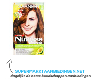 Garnier Nutrisse crème licht goudbruin 53 aanbieding