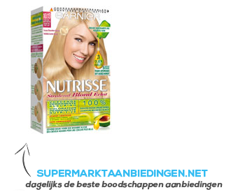 Garnier Nutrisse crème zeer licht asblond 10.13 aanbieding