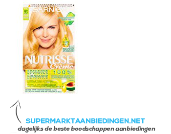 Garnier Nutrisse crème zeer licht goudblond 93 aanbieding