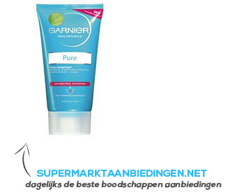 Garnier Skin Nat pure reinigingsgel tube aanbieding