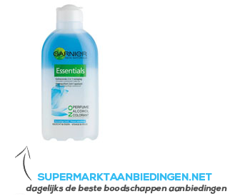 Garnier Skin natural oogreinigingslotion 2-1 aanbieding