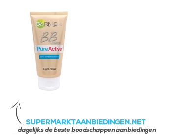 Garnier Skin naturals pure active BB light tube aanbieding