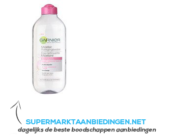 Garnier Skin naturals reinigingswater aanbieding