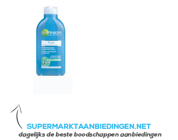 Garnier skin naturals sluitporien lotion aanbieding