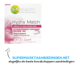 Garnier Skin naturels hydra match droge huid aanbieding