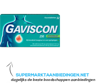 Gaviscon Tabletten aanbieding
