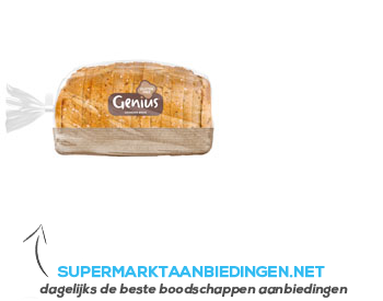 Genius Bruinbrood glutenvrij aanbieding