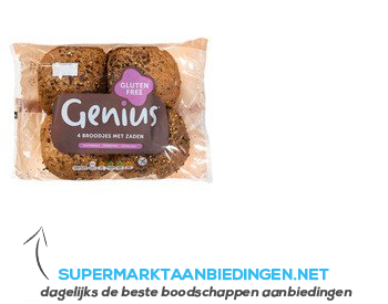 Genius Bruine bollen glutenvrij aanbieding