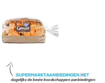 Genius Fruitbrood glutenvrij aanbieding