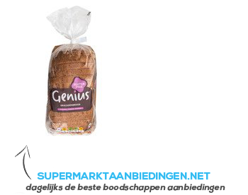 Genius Meerzaden brood glutenvrij aanbieding