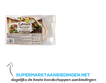 Genius Pitta breads glutenvrij aanbieding