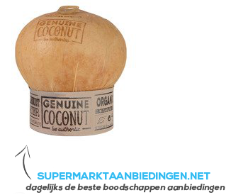 Genuine coconut drink bio aanbieding