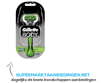 Gillette Body scheermes voor mannen aanbieding