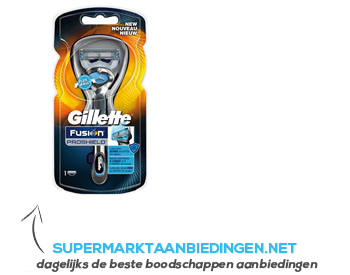 Gillette Fusion proshield cooling scheersysteem aanbieding