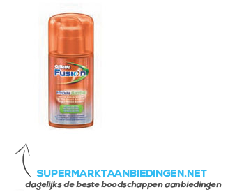 Gillette Scheergel Fusion hydragel ultra protect aanbieding