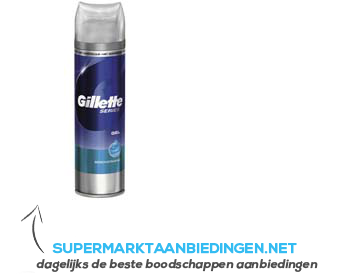 Gillette Scheergel series conditionerend aanbieding