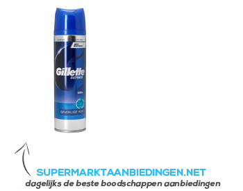 Gillette Scheergel series cool wave aanbieding