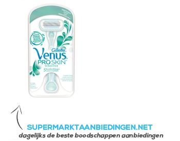 Gillette Venus scheermes embrace sensitive aanbieding