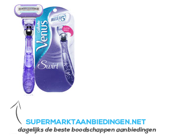 Gillette Venus swirl scheersysteem aanbieding