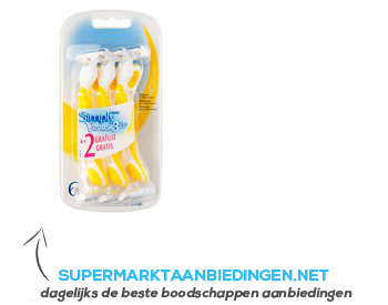 Gillette Wegwerpmesjes simply venus 3 aanbieding