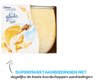 Glade Candle anti tabak aanbieding