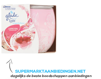 Glade Candle I love you aanbieding