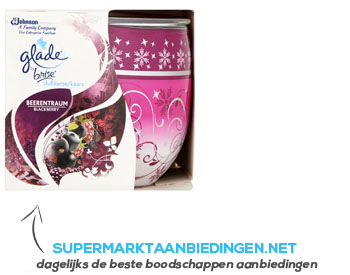 Glade Candle winter berries aanbieding