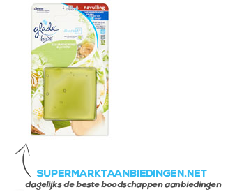 Glade Discreet Bali Sandalwood & Jasmine navul aanbieding