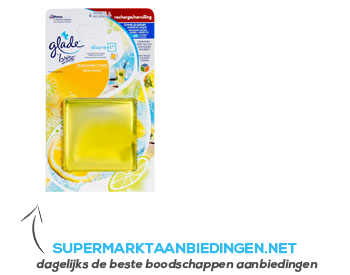 Glade Discreet navulling fresh lemon aanbieding