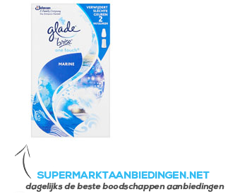 Glade One touch minispray ocean navul aanbieding