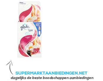 Glade Sense & spray relaxing zen navulling aanbieding