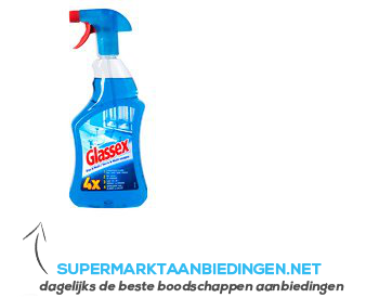 Glassex Glas & multi spray aanbieding