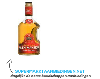 Glen Mansion Blended Scotch whisky aanbieding