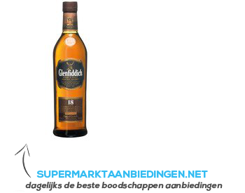 Glenfiddich Single malt Scotch whisky 18 years