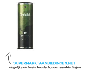Glenfiddich Special reserve 12 years mini aanbieding