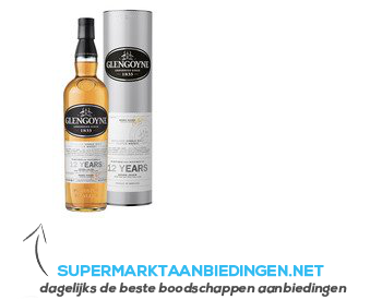 Glengoyne Single malt Scotch whisky 12 years aanbieding