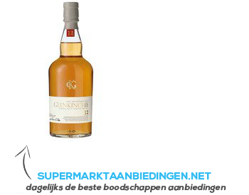 Glenkinchie Single malt Scotch whisky 12 years aanbieding