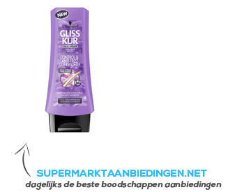 Gliss Kur Conditioner control & anti-frizz aanbieding