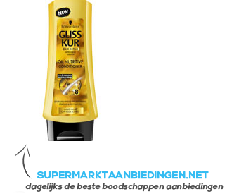 Gliss Kur Conditioner oil nutritive aanbieding