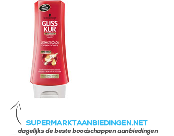 Gliss Kur Conditioner ultimate color aanbieding