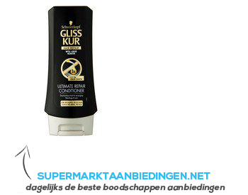 Gliss Kur Conditioner ultimate repair aanbieding