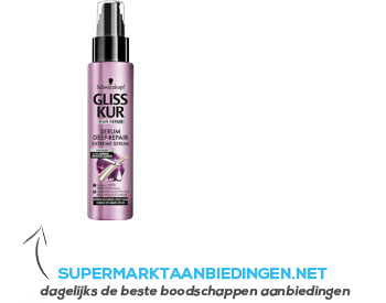 Gliss Kur Serum deep repair aanbieding