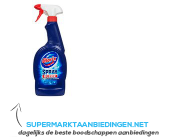 Glorix Schoonmaakmiddelen bleek spray aanbieding