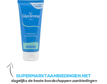 Glycerona Handcream active tube aanbieding