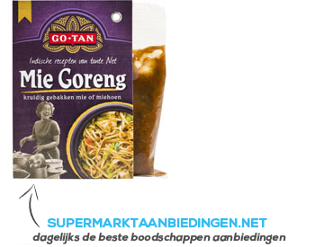 Go-Tan Boemboe mie goreng aanbieding