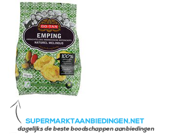 Go-Tan Emping naturel melindjo aanbieding