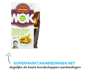 Go-Tan Han's daily wok chicken hoisin aanbieding