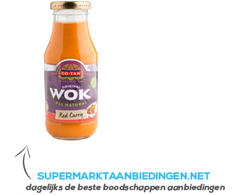 Go-Tan Original wok red curry aanbieding